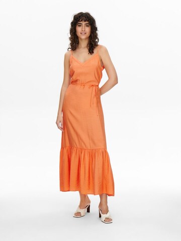 JDY Dress 'Monroe' in Orange