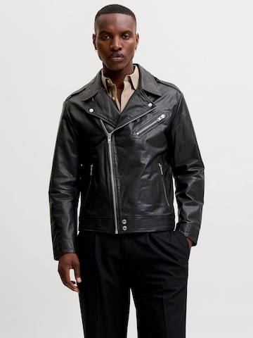 Giacca di mezza stagione di JACK & JONES in nero: frontale