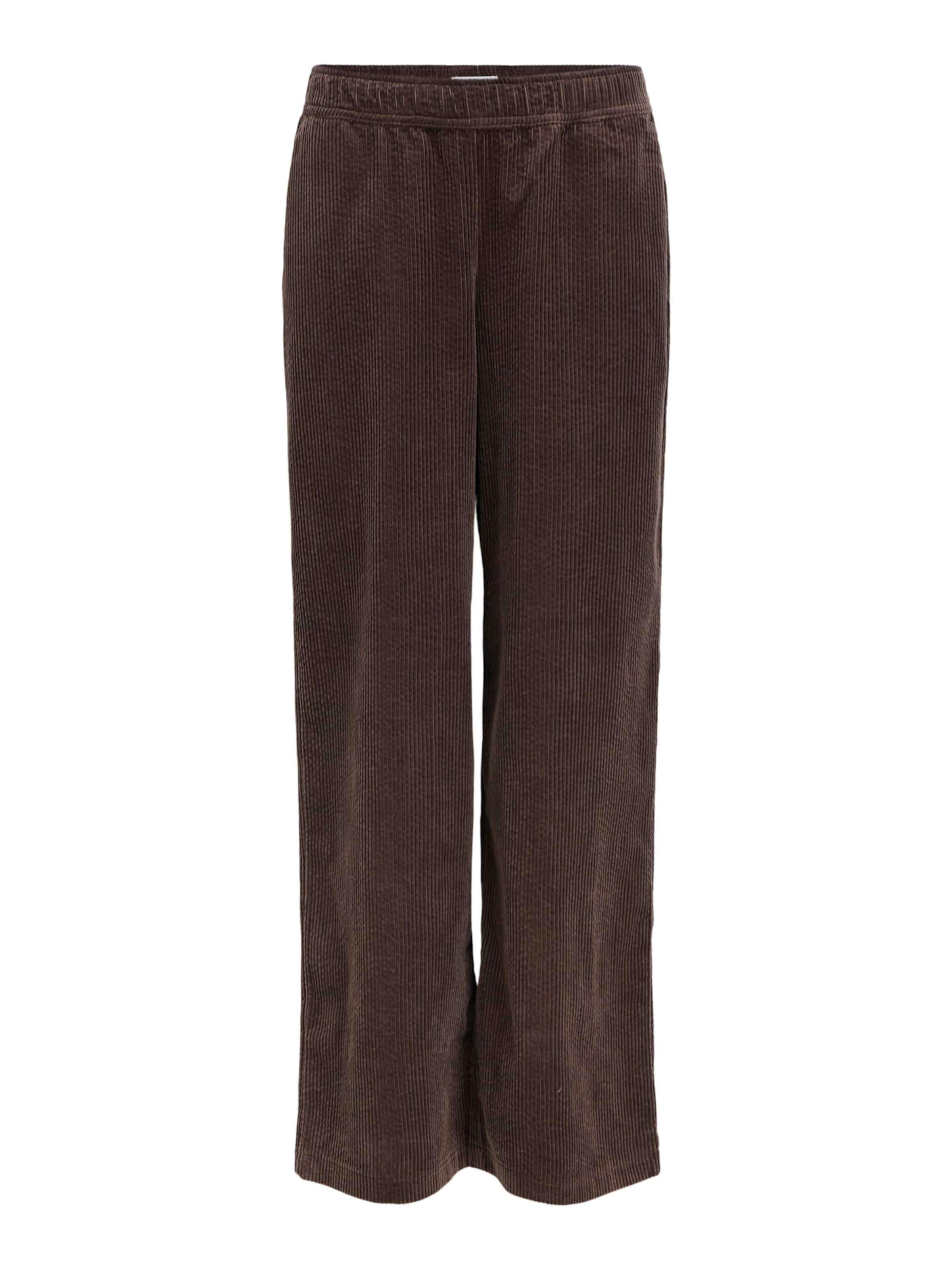 OBJECT - Regular Calças 'OBJGala' em castanho: frente