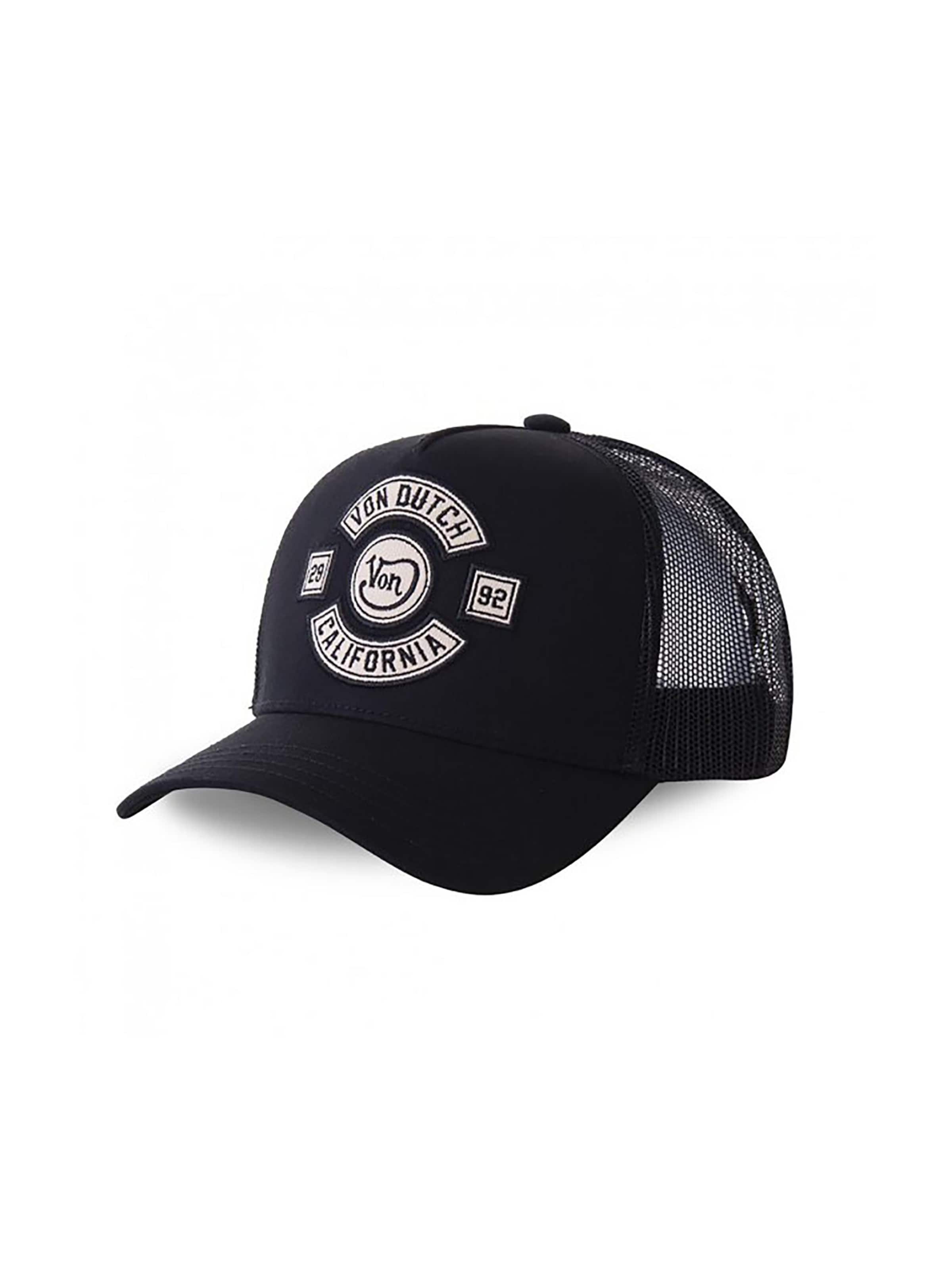 Von Dutch Cap 'Biker' in Mixed colors: front