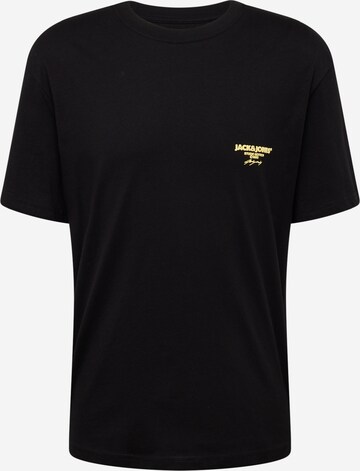 T-Shirt 'BORA' JACK & JONES en noir : devant