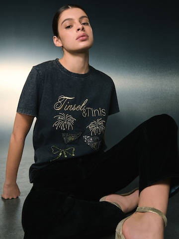 T-shirt Next en gris : devant