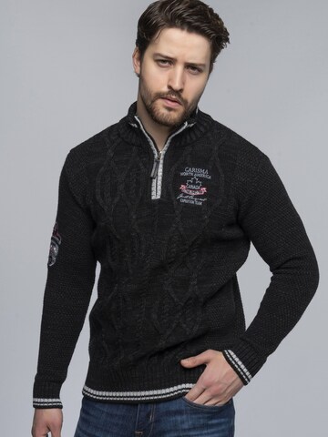 Pull-over CARISMA en noir : devant