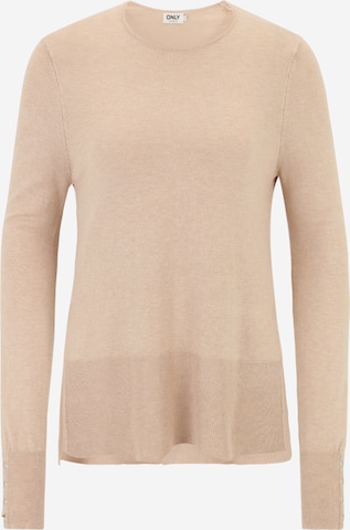 Only Tall Pullover 'JULIE' in Beige: predná strana