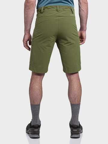 Schöffel Regular Outdoor trousers 'Kitzstein ' in Green