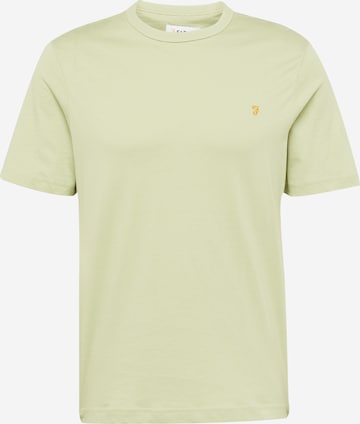 FARAH T-shirt 'Danny' i grön: framsida