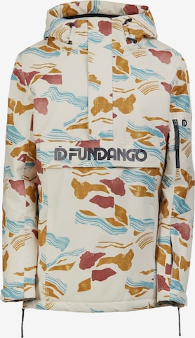 Fundango Skijacke 'Birch ECO Logo Anorak' in Beige: Vorderseite