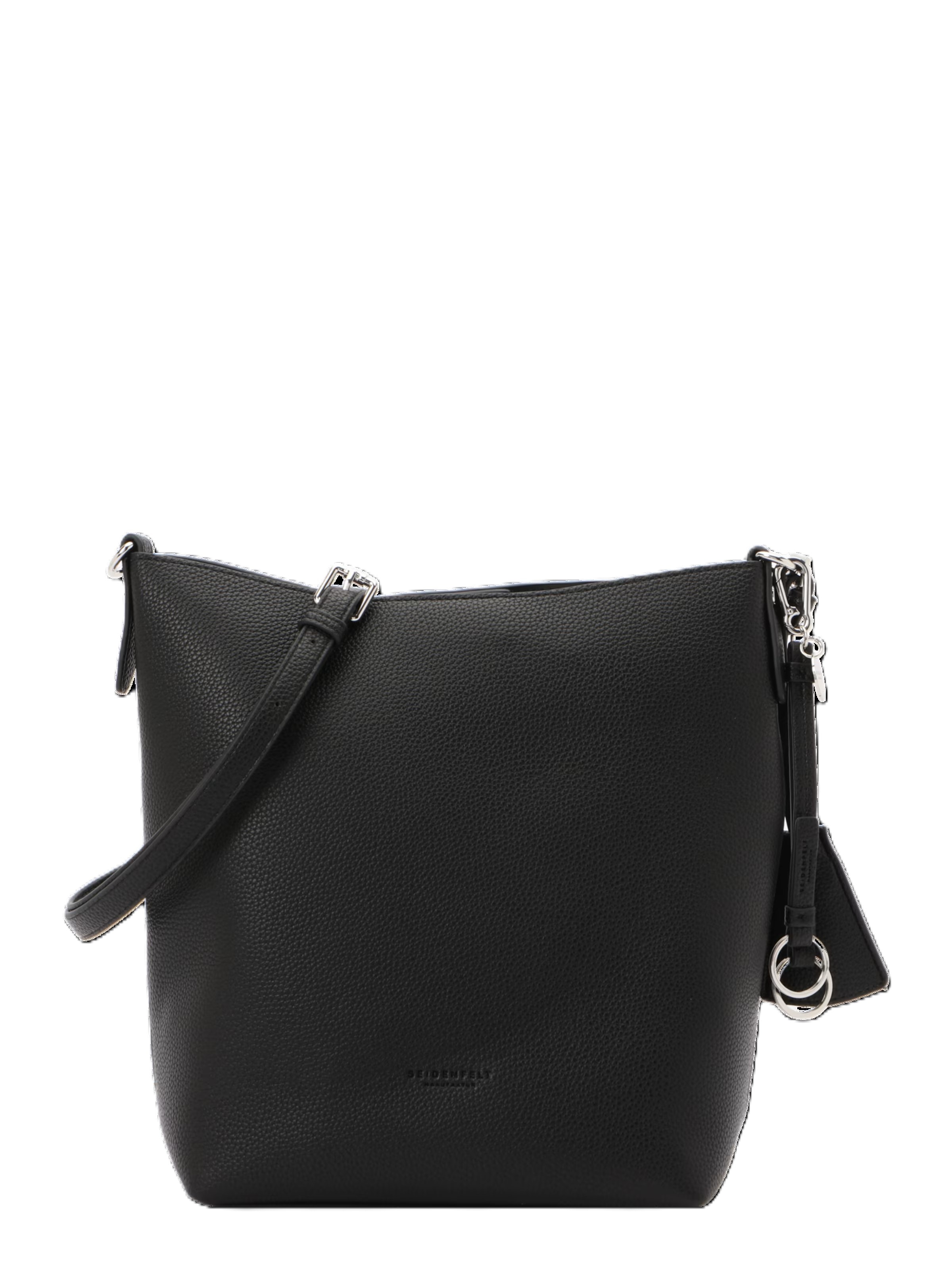 Seidenfelt - Malas de tiracolo 'Lohja Hobo' em preto: frente