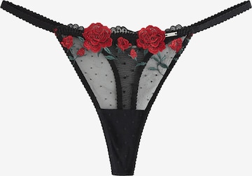 Lindex Stringit 'Belle' värissä musta: etupuoli