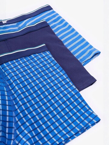 Boxers 'PENTI Herren Boxershorts 3er-Pack mit geometrischem Karomuster' Penti en mélange de couleurs