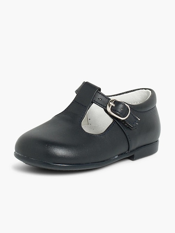 Pisamonas - Zapatos primeros pasos en azul: frente