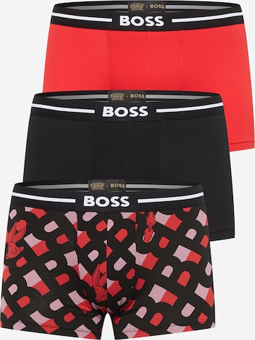 BOSS Black Boxer shorts 'Looney' in Red: front