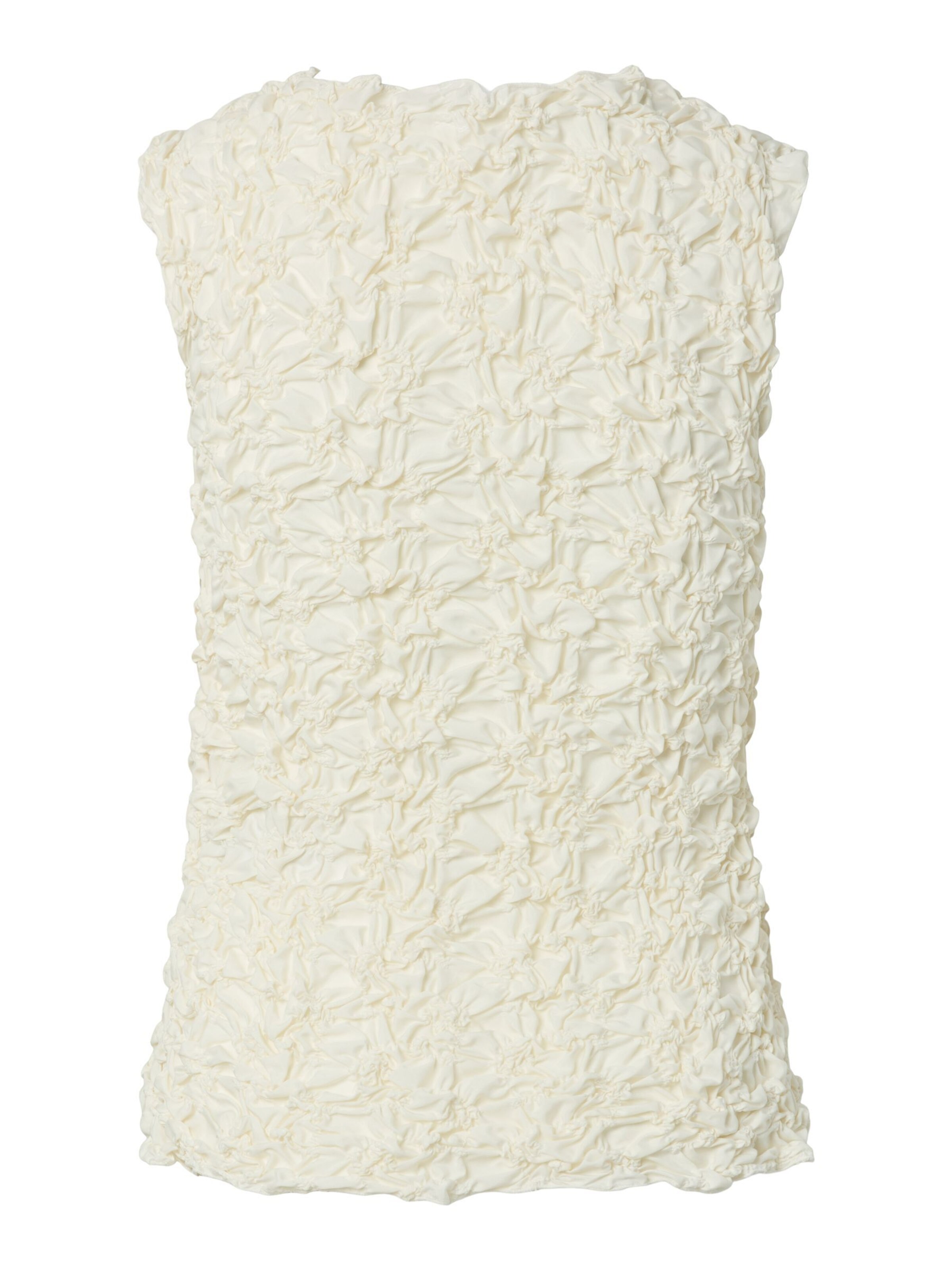 YAS Bluse 'YASMera' i beige