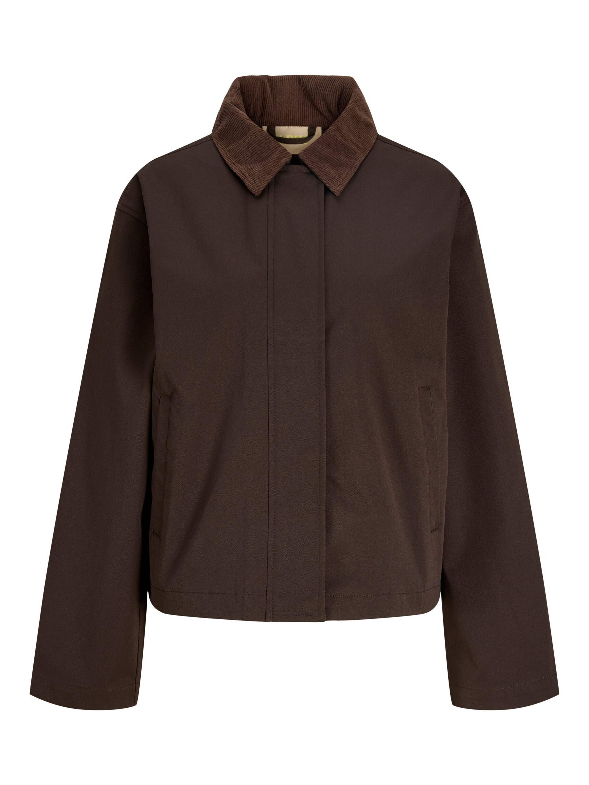 JJXX Tussenjas 'JXWilma' in de kleur Donkerbruin, Productweergave