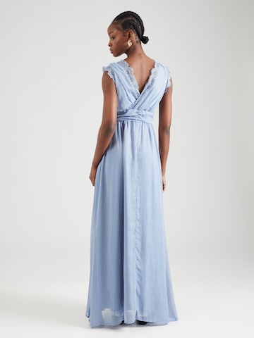 Maya Deluxe Evening Dress in Blue