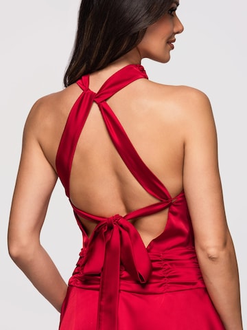 Ombre - Vestido de noche en rojo