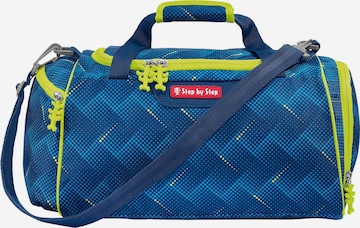 Borsa weekend di STEP BY STEP in blu: frontale