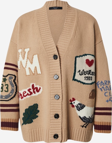 Weekend Max Mara Neuletakki 'BELGIO' värissä beige: etupuoli