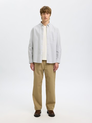 SELECTED Regular fit Overhemd 'SLHRICK' in Groen