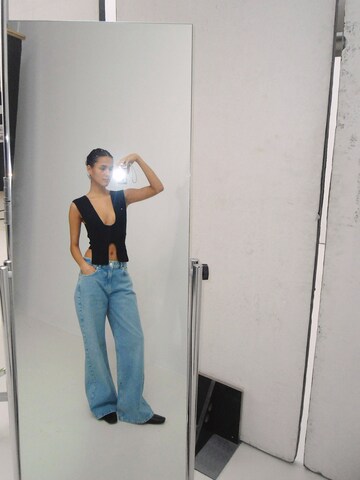Cie Cie - Ropa ancha Vaquero en azul
