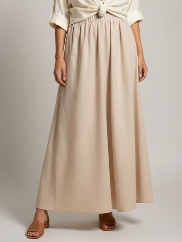 WEARABLE STORIES Rok 'Beau' in Beige