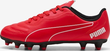 PUMA Soccer shoe 'Puma Classico Fg Jr' in Red: front