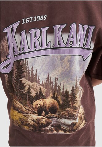 Karl Kani T-Shirt 'KM234-021-1' in Braun