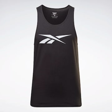Reebok Performance Shirt 'Vector' in Black: front
