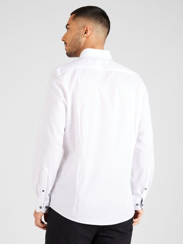 Regular fit Camicia business 'Level 5' di OLYMP in bianco