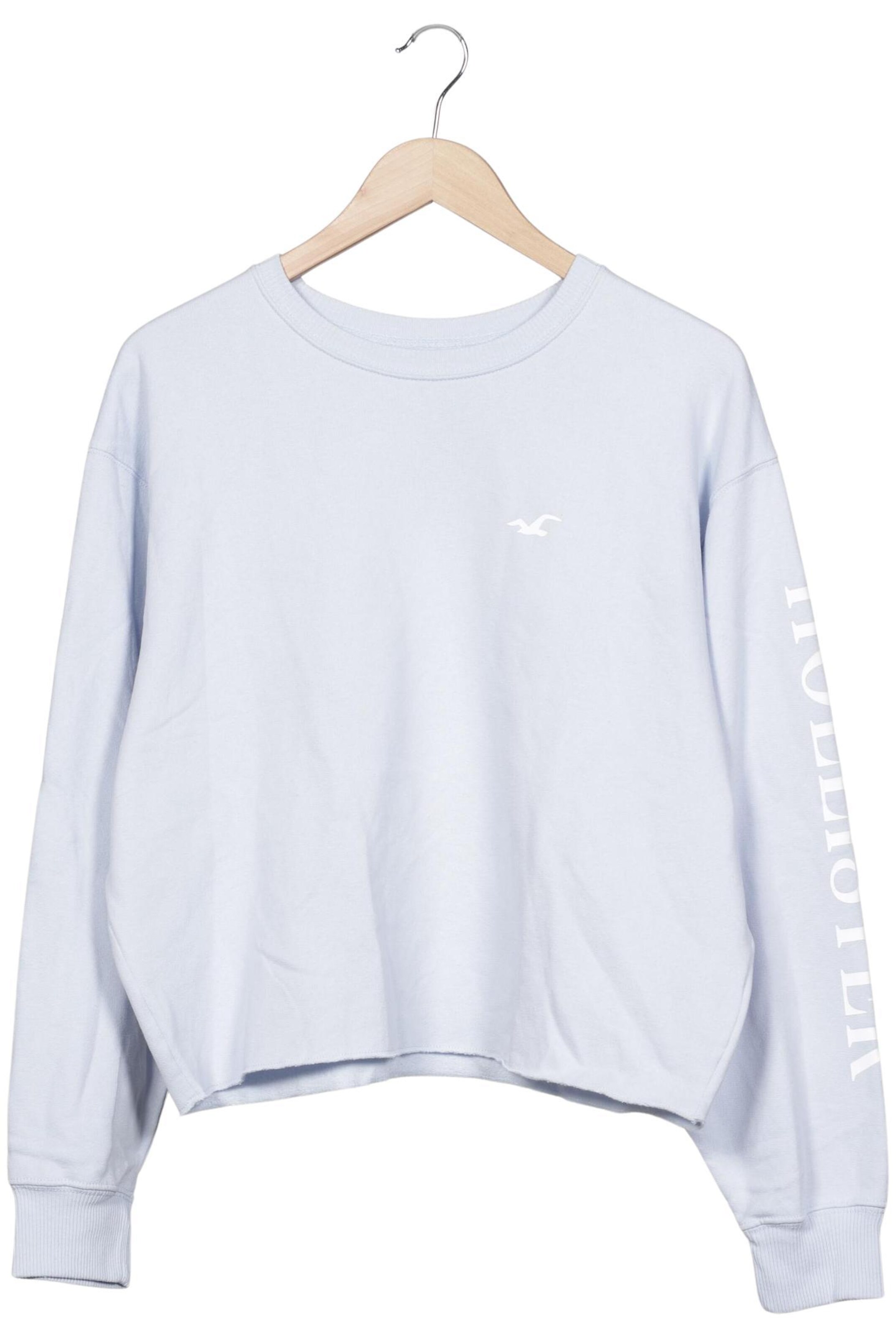 HOLLISTER Sweatshirt & Zip-Up Hoodie in L in Blue: front