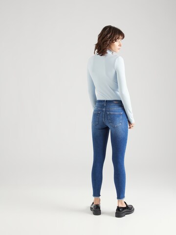 Skinny Jean 'BLUSH' ONLY en bleu