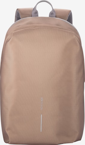 XD Design Backpack in Brown: front