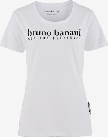 BRUNO BANANI T-Shirt 'Avery' in Weiß: predná strana