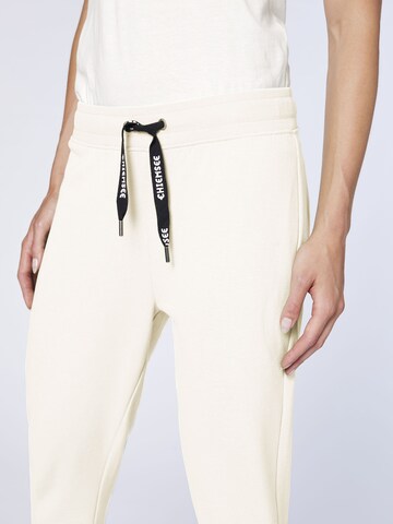 CHIEMSEE Tapered Hose in Weiß