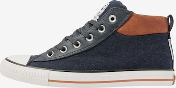 BRITISH KNIGHTS Korkeavartiset tennarit 'KAYA PRO' värissä sininen: etupuoli