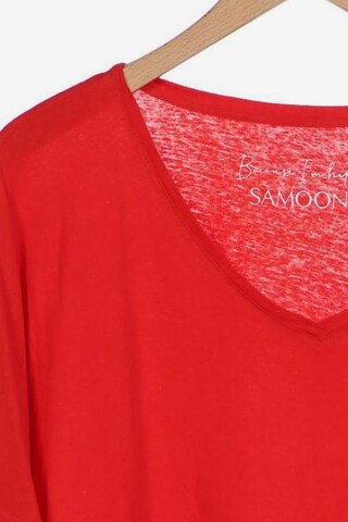 SAMOON Top & Shirt in 5XL in Red