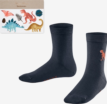 FALKE Socks 'FALKE x meri meri' in Blue: front