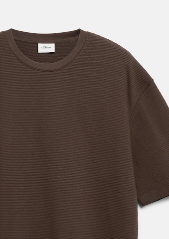 T-Shirt s.Oliver en marron