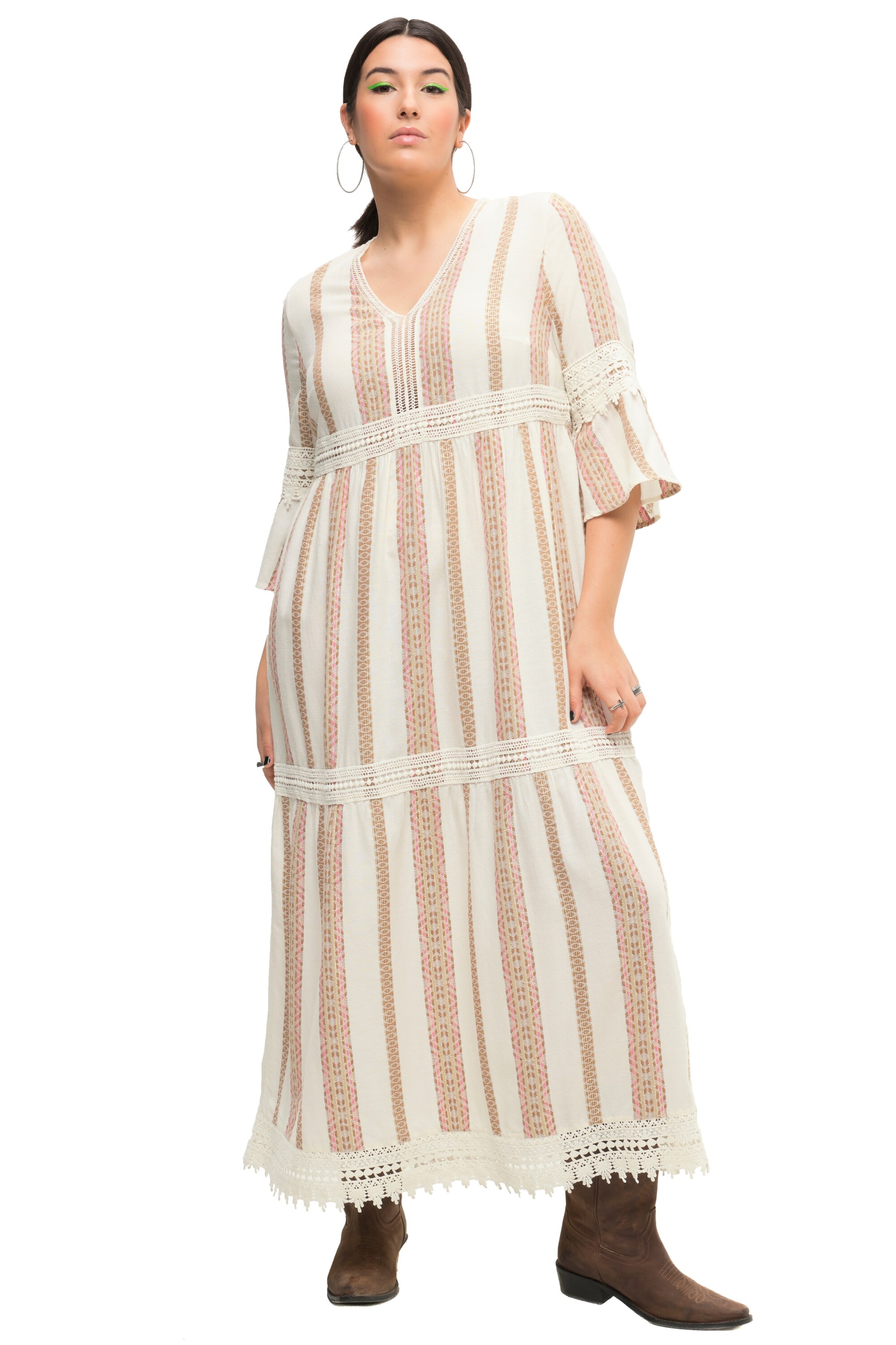 Studio Untold Kleid in Beige