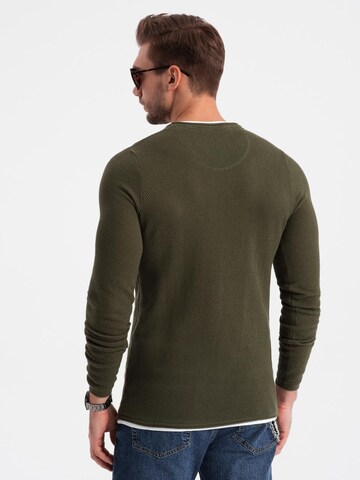 Pullover di Ombre in verde