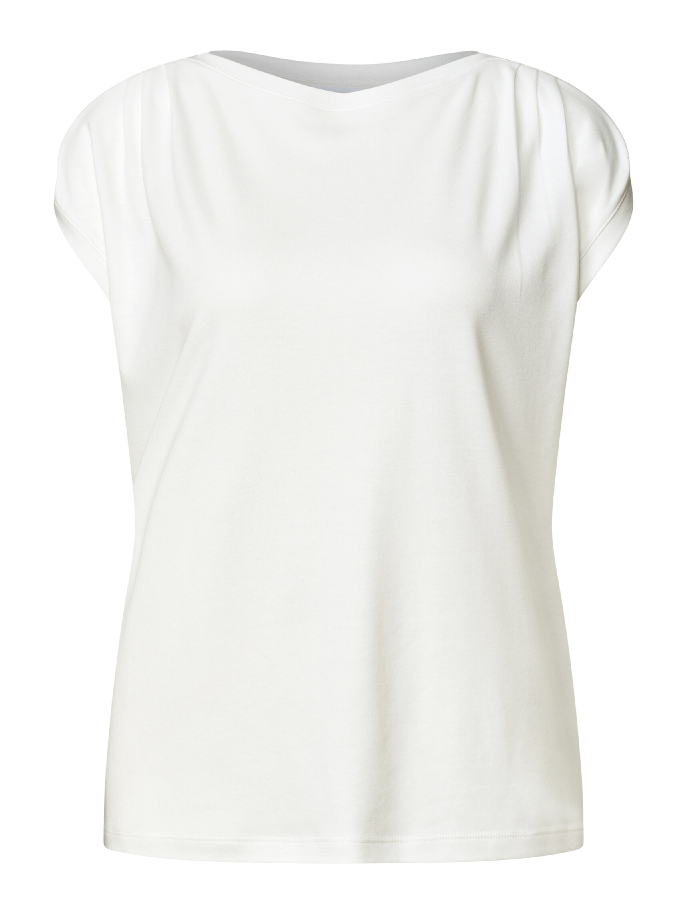 STREET ONE T-Shirt in Weiß: Vorderseite