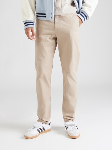 TOMMY HILFIGER Regular Chino 'HARLEM ESSENTIAL' in Groen: voorkant