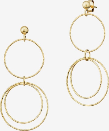 Boucles d'oreilles DerKettenmacher en jaune : devant