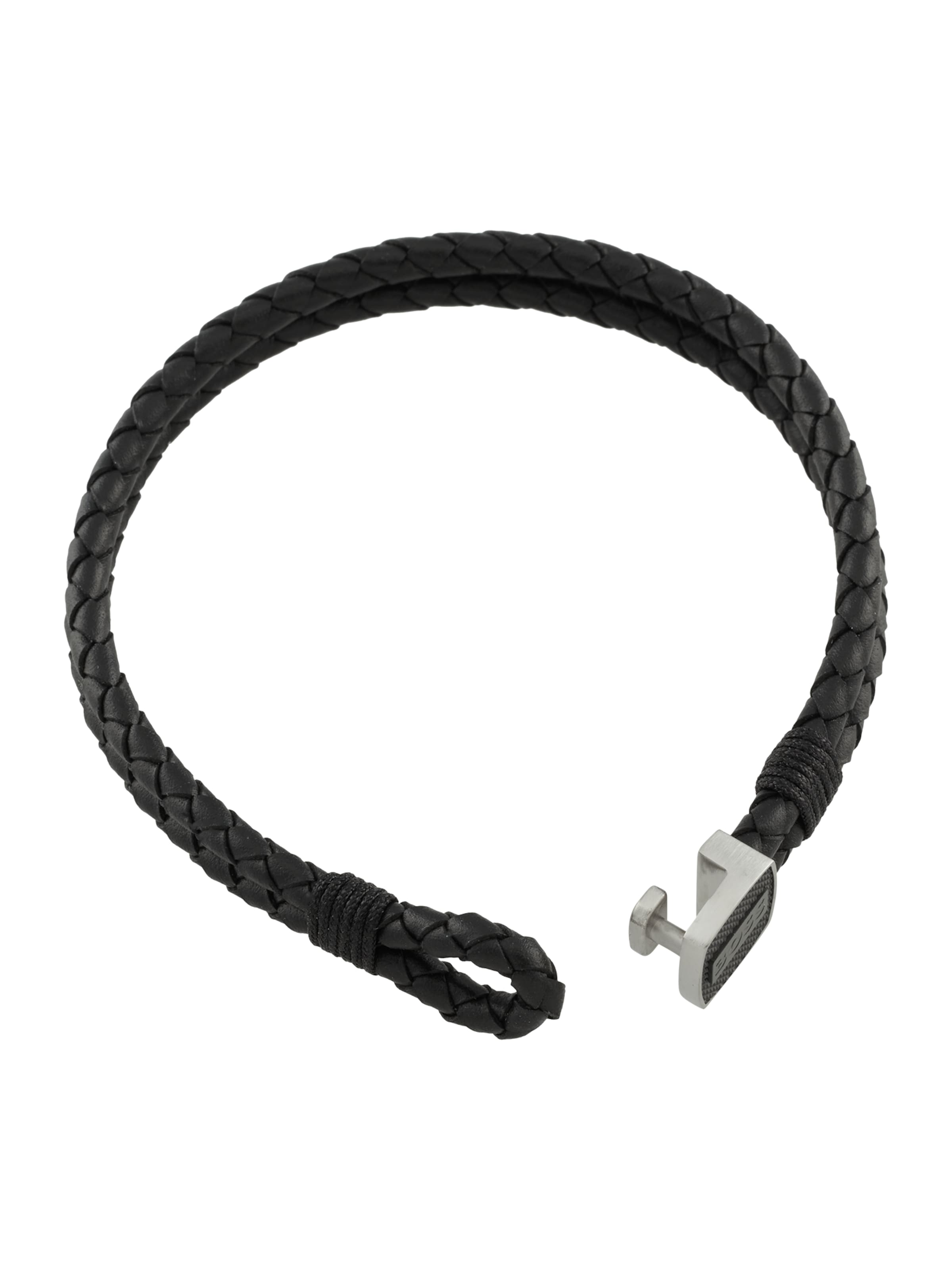 BOSS Браслет 'Seal' в Черный