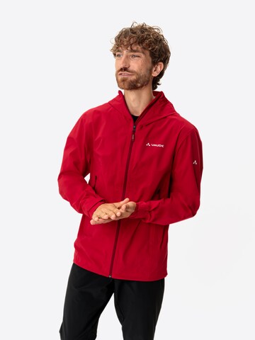 VAUDE Outdoorjas 'Simony' in Rood: voorkant