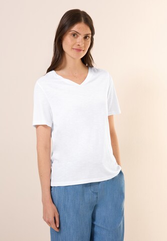 CECIL T-Shirt in Weiß: Vorderseite