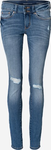 TOM TAILOR DENIM Skinny Jeansy w kolorze niebieski: przód