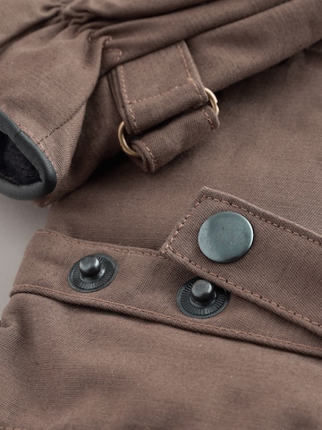 Next - Guantes con dedos en marrón