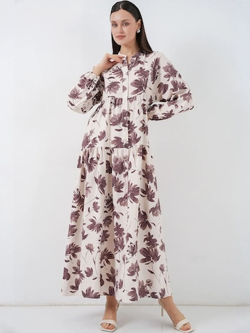 Bigdart - Vestido de verão em castanho