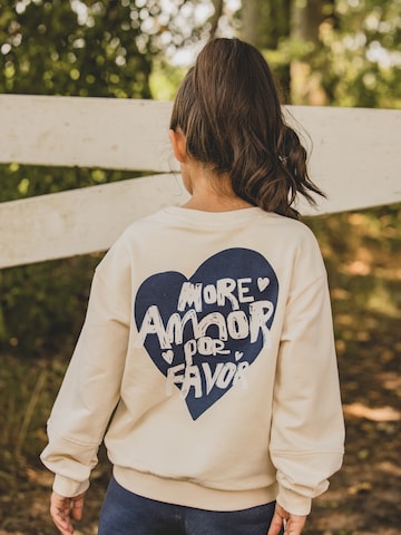 Sweat-shirt Looxs Revolution en blanc